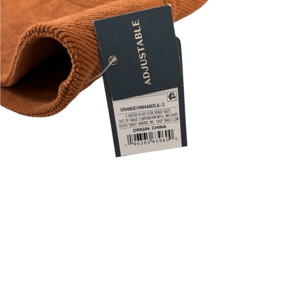 Universal Thread Corduroy Orange Bucket Hat - Picture 9 of 9